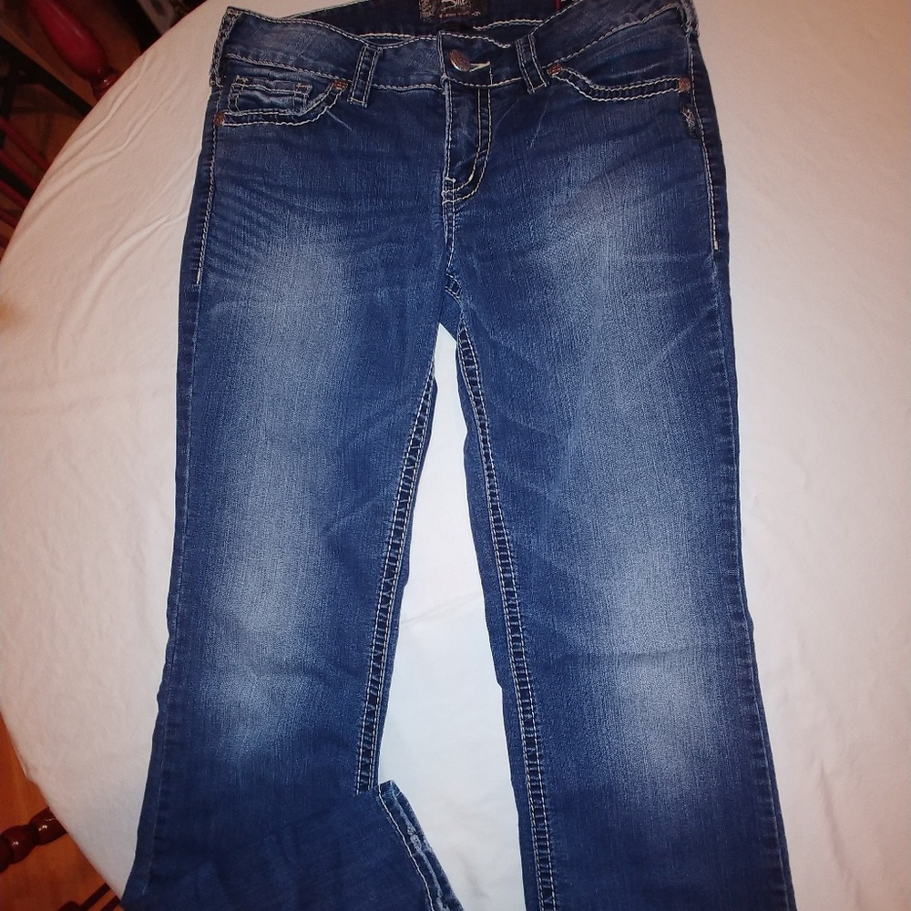 Silver Suki Mid Boot Cut Jeans